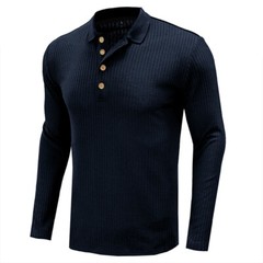 Zonbailon men’s t-shirt solid color breathable quick dry bottomed shirt autumn