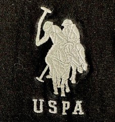 USPA BLACK MALLET T-SHIRT US POLO ASSN LARGE PONY MENS X- LARGE BANGLADESH
