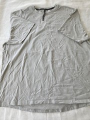 Kenneth Cole Men’s Gray Solid Crew Neck Short Sleeve T-Shirt, Size XXL