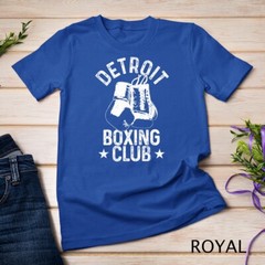Mens Boxing Detroit Michigan Vintage Boxing Club Boxer T-Shirt Unisex T-shirt