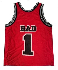 BAD BOY Club Basketball Jersey Shirt Vintage 90s Surf Skate Tank USA Mens NEW Md