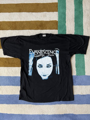 Evanescence Classic Cotton Tee Soft Material All Sizes HT083