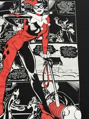 Harley Quinn T Shirt Men Size Medium Black DC Comics