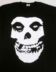 The MISFITS T-shirt Fiend Skull Danzig Horror Punk Band Tee Men’s New