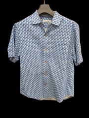 Prana Button Up Short Sleeve Organic Cotton/Recycled Polyester Medium