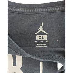 Air Jordan Jumpman Spellout Big Jumpman Logo Graphic Black T-Shirt Men’s XL