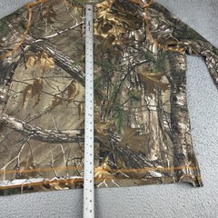 Real Tree Camo Thermal Waffle Knit Henley Shirt Size 3xL Hunting Outdoor