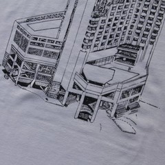 Four Seasons Hotel Singapore T Shirt Est~M VTG SINGLE STITCH Architecture Tee