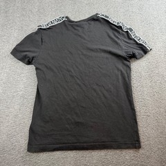 Calvin Klein T-Shirt Men’s Small Black Logo Tape Shoulder Short Sleeve Cotton