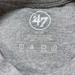 47 Brand Virginia Cavaliers Shirt Mens XL Grey Heather Short Sleeve NCAA Tee