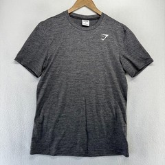 Gymshark Arrival Shirt men’s Medium gray Lightweight Workout Gym Lifting Laid