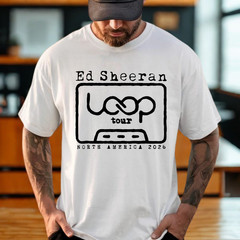 Ed Sheeran Loop Tour 2026 Shirt, Retro Cassette Concert Fan Gift Tee