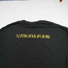Vintage Jack FM Hanes Heavyweight 50/50 Blank Single Stitch Black T-Shirt 2XL