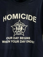 CHICAGO POLICE HOMICIDE T-SHIRT M,L,XL,XXL,XXXL