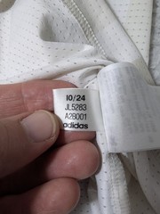 NEW Adidas Ultimate 365 Mesh Radiant Polo Shirt White/Alumin JL5283 Sample