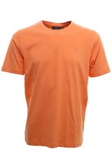 Kitaro T-Shirt Base Tinta Unita Uomo Short Sleeve Crew Neck Cotton Plus Size