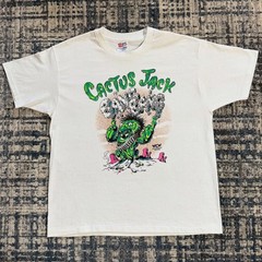 1991 WCW CACTUS JACK Vintage T-Shirt Reprint