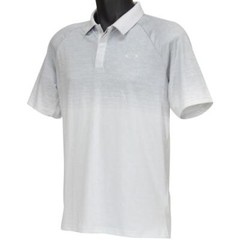 Oakley Four Jack Gradient Polo Mens Size S Small Lunar Rock Grey Golf Shirt Tee