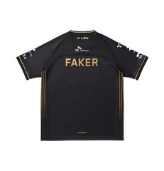 2025 T1 Worlds Uniform Black Jersey League of Legends LOL / From Official store