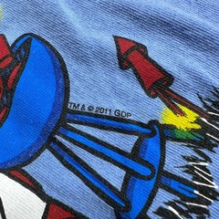 Liquid Blue Grateful Dead Style Grilling Chillin Bear T Shirt XL