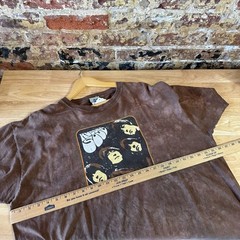 The Beatles Liquid Blue Tag Rubber Soul Band Tour Tee Shirt Men’s Size 2XL