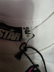 Hellstar “Is This What Heaven Sounds Like” White Men’s L Tee Short Sleeve Crew