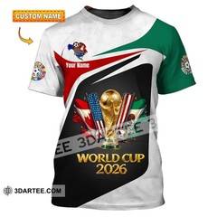 New Hot Unisex 3D Shirt – Custom World Cup 2026 3D Shirt VK13792