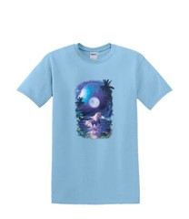T-shirt small to 3xL UNICORN MONOCEROS moonlight sealife resort beach horse fun