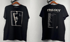 The Weeknd Trilogy 5 Year Anniversary T-Shirt XO Graphic Tee Black Blue S-5XL