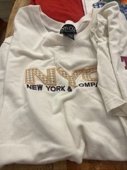 Vintage T Shirt Lot Of 12 Logo Athletics Nike Guess Hilfiger Football Fila Roca