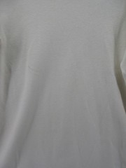 VGT LL Bean Duofold Shirt Men Medium White Base Layer Turtleneck Hiking 80s *