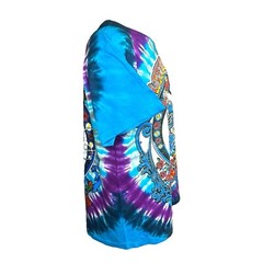 Grateful Dead Modern AOP Single Stitch Double Sided Tie Dye Mens shirt XL