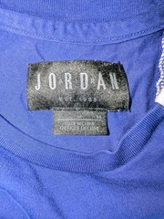Air Jordan Concord Purple Shirt Stats Medium Vintage