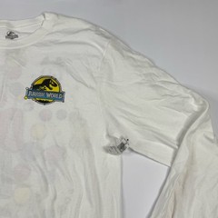Universal Studios Jurassic World Mr DNA Long Sleeve T-shirt White Mens Large NWT