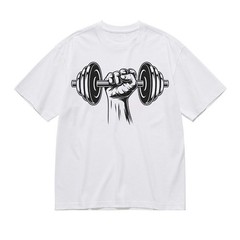 Weightlifting Gym T Shirt Dumbbell Graphic Tee Fitness Workout Bodybuilding Gift