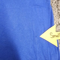 Sada Men T Shirt 4XL Shade of Blue Color Work Wear
