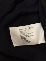 Greg Norman Men’s Black Graphic T-Shirt Multicolor Shark Logo XL
