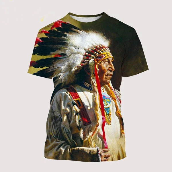New India Style Gift For Family Black T-shirt 3D S-5XL