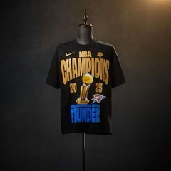 Oklahoma City Thunder Nike 2025 NBA Finals Champions Locker Room Ltd Ed Shirt ✅