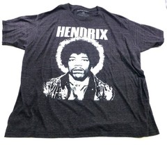 Jimi Hendrix Graphic T-Shirt Karl Ferris Collection 2X Polyester Cotton Rayon Bl