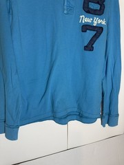 Aeropostale Vintage 1987 Authentic Brand Embroidered Long Sleeve Button Up