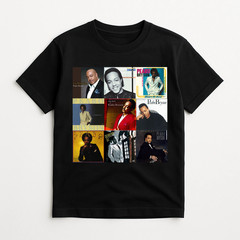 Collection Peabo Bryson R&B soul Black Color For Fan T-shirt S to 5XL GG311