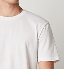 JA John Ashford Men’s Soft Jersey Short Sleeve Crew-Neck T-Shirt White Size XXL