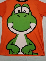 Yoshi T Shirt, Size Medium, Super Nintendo World, Universal Studios, Full Image