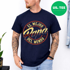 Fathers Day T-Shirts in Spanish El Mejor Papa del Mundo T-Shirt