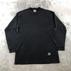 Vintage 5 Pro Shirt Mens 2XL Black Super Heavy Thermal Long Sleeve Tee USA