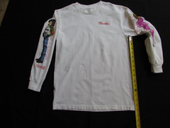 Dragon Ball Super Primitive Shirt Men White Long Sleeve Shrink After Washed Sz S