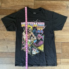 WWE WrestleMania VI Hulk Hogan Ultimate Warrior Macho Man T Shirt Men’s S #21819