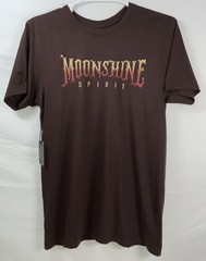 NWT Men’s Brad Paisley Moon Shine Spirit Comes Alive Guitar T-shirt Brown Medium
