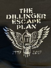 [RARE~2017] THE DILLINGER ESCAPE PLAN – ‘RIP 1997-2017’ – ‘FINAL SHOWS’ T-Shirt